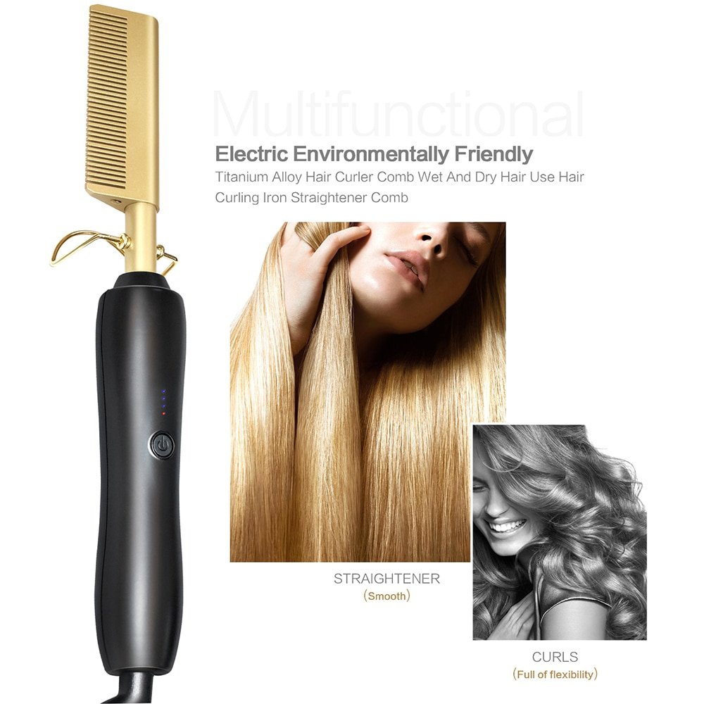 Hair Straightener Heat Comb Hair Straightener Heat Comb