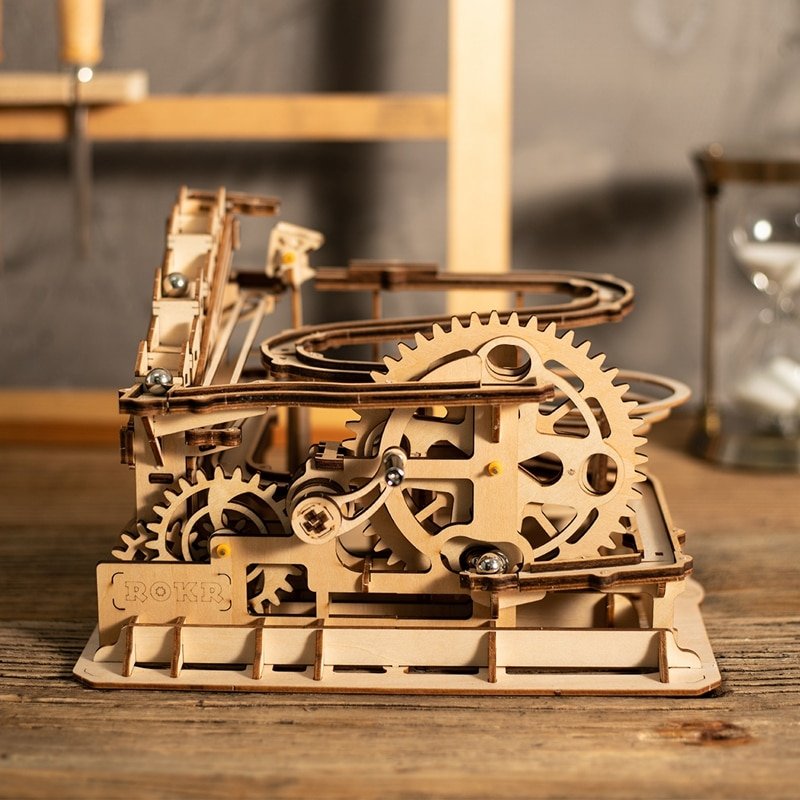 DIY Waterwheel Wooden Model Puzzle DIY Waterwheel Wooden Model Puzzle
