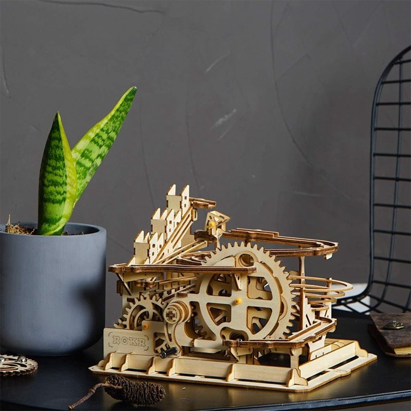 DIY Waterwheel Wooden Model Puzzle DIY Waterwheel Wooden Model Puzzle
