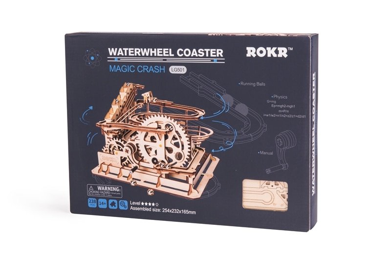 DIY Waterwheel Wooden Model Puzzle DIY Waterwheel Wooden Model Puzzle