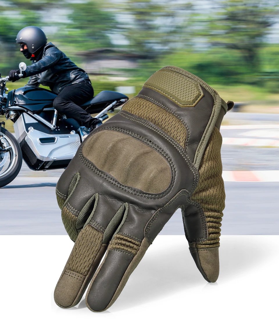 PU Leather Motorcycle Gloves PU Leather Motorcycle Gloves