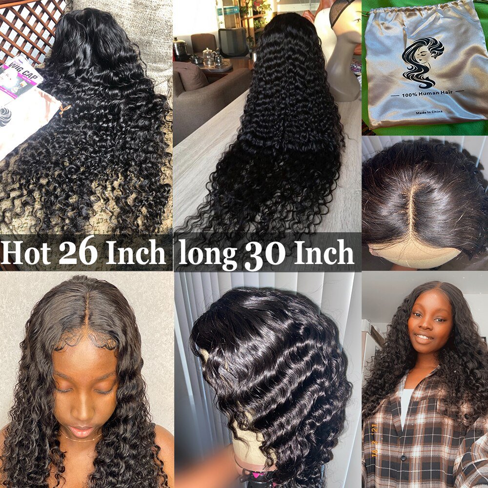 Deep Wave Human Hair Wig Deep Wave Human Hair Wig