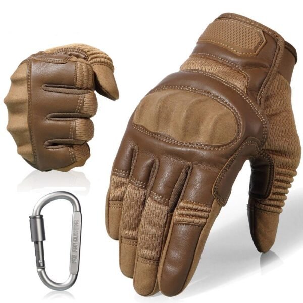 PU Leather Motorcycle Gloves